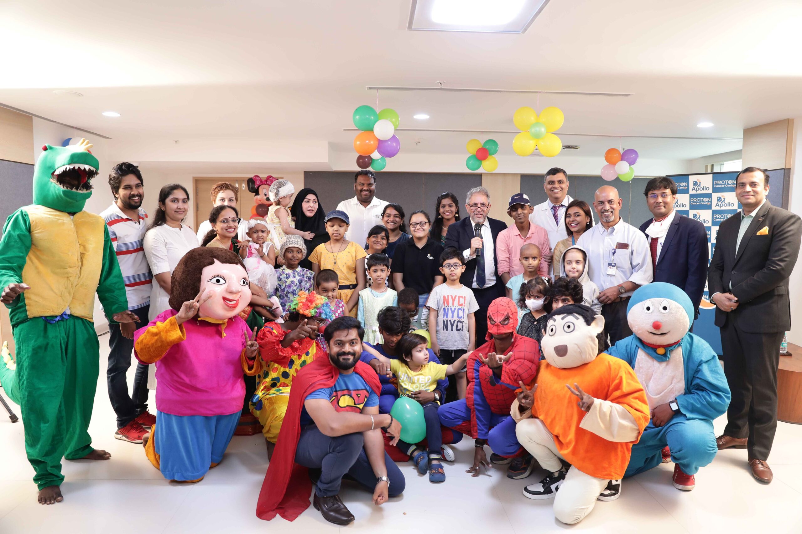 Apollo Proton Cancer Centre celebrates Children’s Day – “Reel Heroes meets Real Heroes”