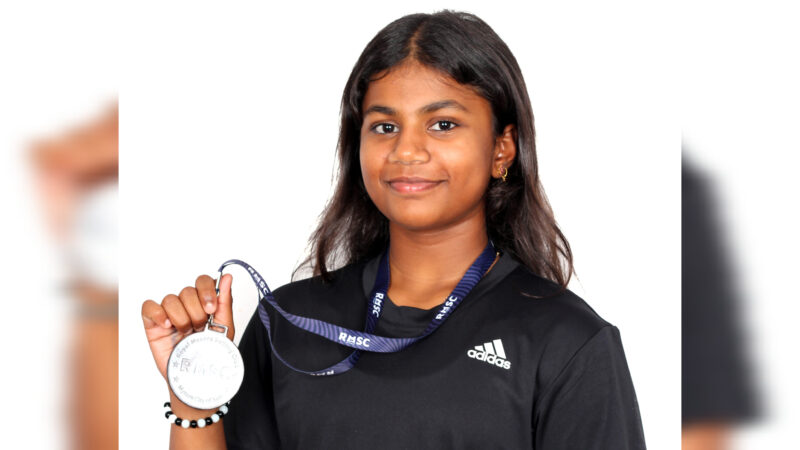 Chennai girl Alia Sabreen Faisal won bronze at the 2023 National Sailing Championship.!!