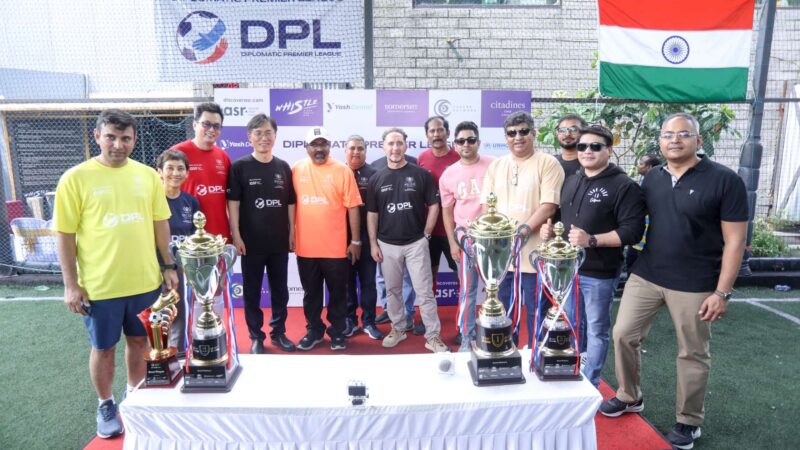 ASCOTT ORGANISES 6 th EDITION OF ‘DIPLOMATIC PREMIER LEAGUE’ IN ASSOCIATION WITH UNHCR !!